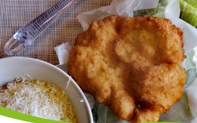 Glutén és laktózmentes kefíres lángos